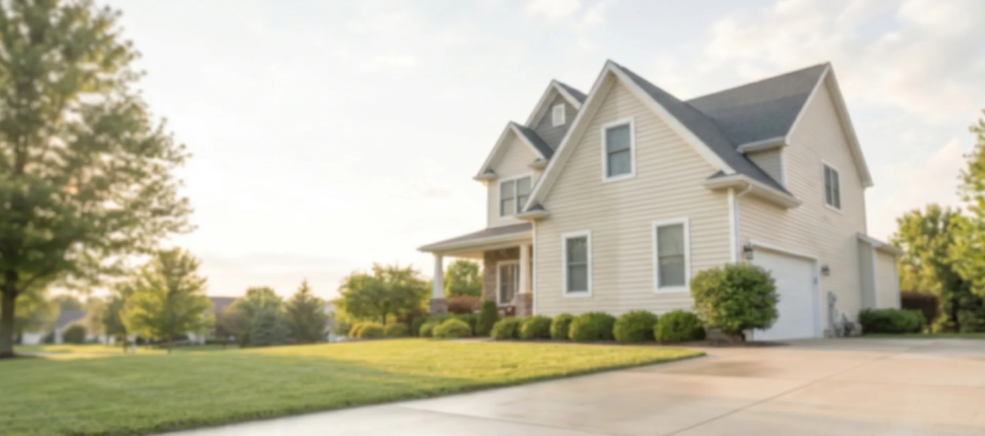 Clean Residential Home Exterior on /home/ — Calgary Pressure Washing Calgary
