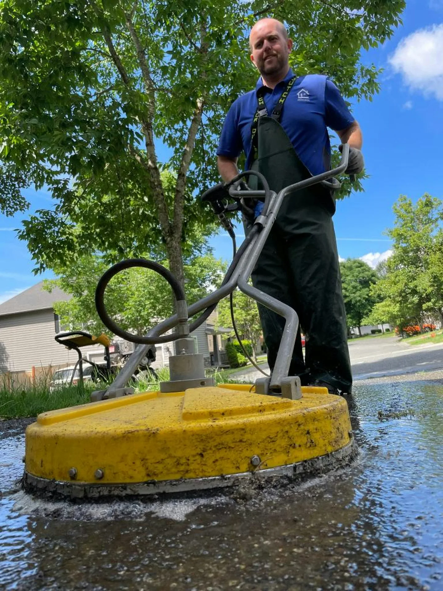 Flatwork Surface Cleaning Outdoors on /degreasing/ — Calgary Pressure Washing Calgary