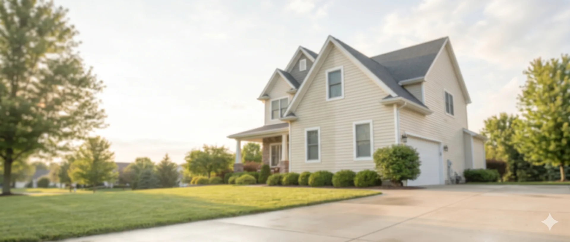 Calgary financed home pressure washing project completed