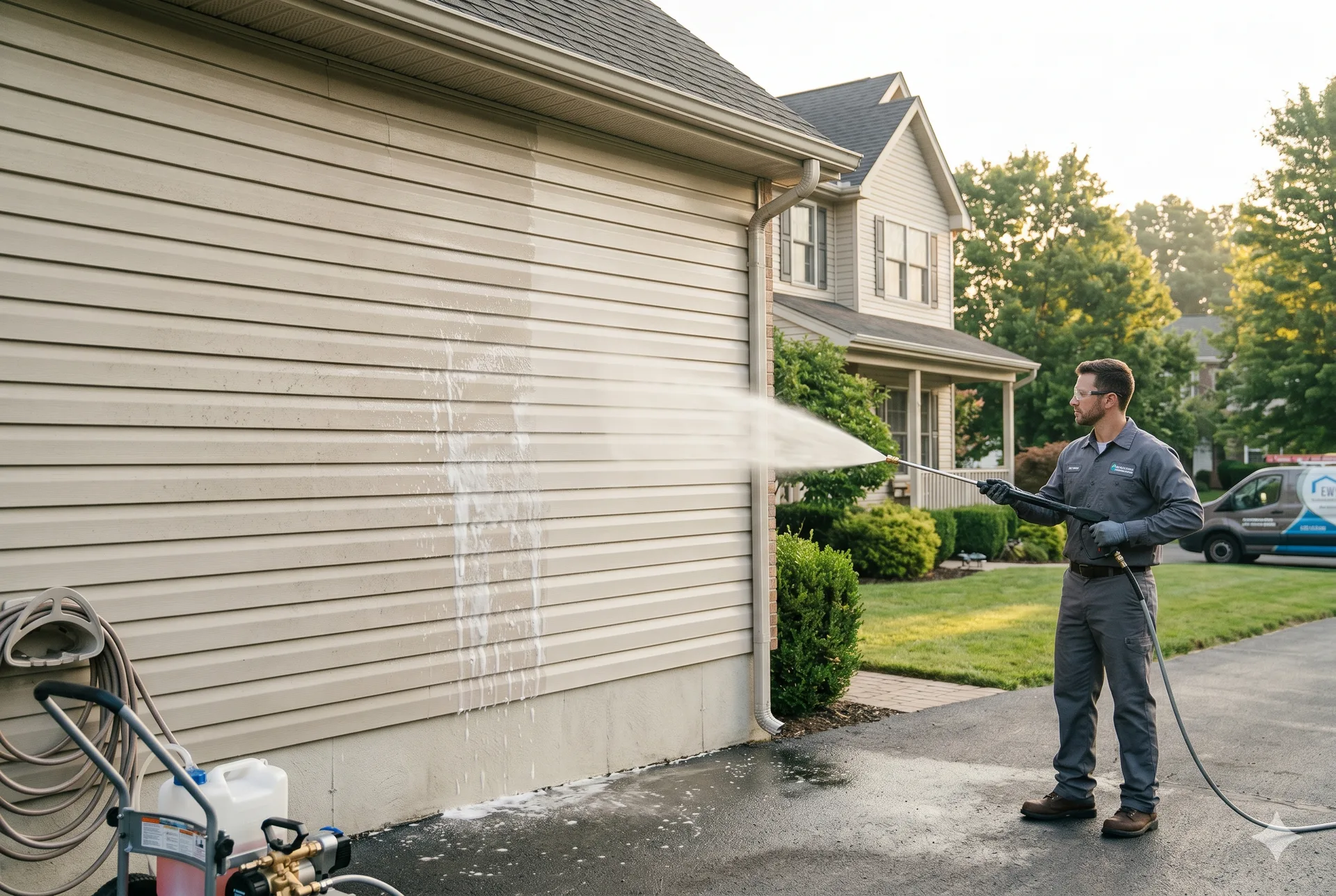 Calgary Pressure Washing Calgary eco-friendly cleaning techniques